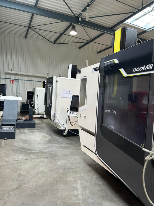 Parcs machines pour l'usinage de pièces mécaniques de précision par CTA MGA à Gazeran près de Rambouillet - Yvelines (78)